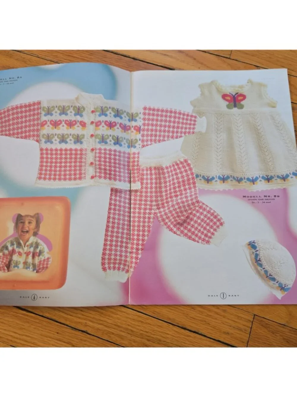 Dale Baby Collection Number 89 Knitting Patterns English